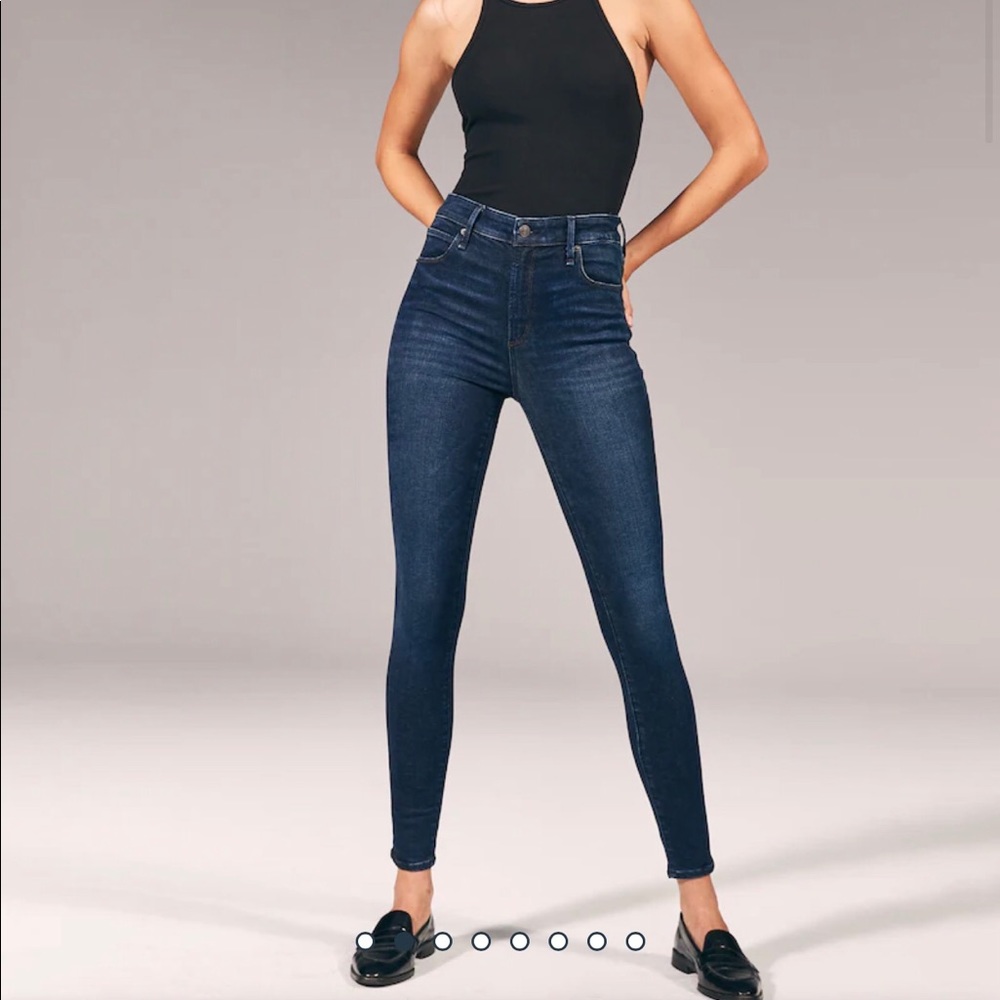 Abercrombie and Fitch Simone High Rise Jeans